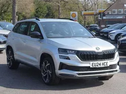 Silver Used 2024 Skoda Karoq SportLine SUV | £26,796 (Fair price)