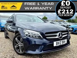 Blue Used 2018 Mercedes C220 Estate | £11,990 (Good price)