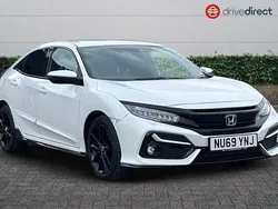White Used 2020 Honda Civic Sport Hatchback | £16,461 (Fair price)
