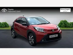 Red Used 2022 Toyota Aygo Hatchback | £12,196 (Fair price)