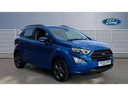 Blue Used 2022 Ford Ecosport ST-Line SUV | £12,398 (Fair price)