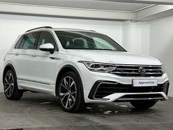 White Used 2023 VW Tiguan R-line SUV | £29,495 (Fair price)
