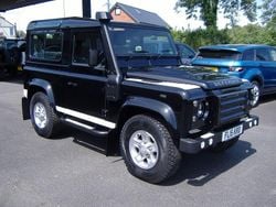 Black Used 2015 Land Rover Defender SUV | £40,995 (A bit pricey)