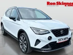 White Used 2024 Seat Arona FR SUV | £20,699 (Expensive)