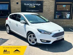 White Used 2016 Ford Focus Zetec Hatchback | £5,850 (Good price)