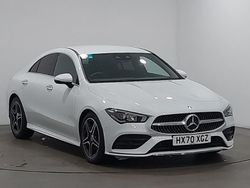 White Used 2020 Mercedes CLA200 AMG line Sedan | £24,498 (Fair price)