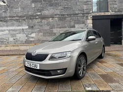 Beige Used 2015 Skoda Octavia Estate | £7,390 (Fair price)