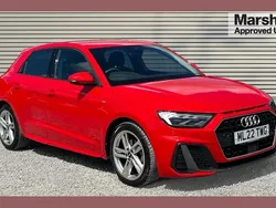 Red Used 2022 Audi A1 S-Line Hatchback | £17,980 (Fair price)