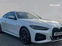 White Used 2021 BMW 420 M Sport Coupe | £28,174 (Expensive)