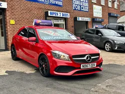 Red Used 2017 Mercedes A180 AMG line Hatchback | £10,995 (Fair price)