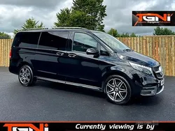 Black Used 2022 Mercedes V220 AMG line MPV | £56,995 (Fair price)