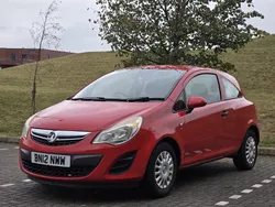 Red Used 2012 Vauxhall Corsa S Hatchback | £1,190 (Fair price)