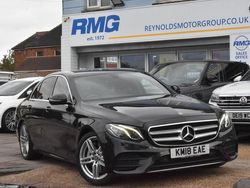 Black Used 2018 Mercedes E350 AMG line Sedan | £14,990 (Super price)