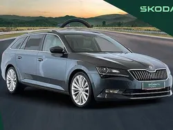 Grey Used 2017 Skoda Superb SE L Executive Estate | £12,690 (Fair price)