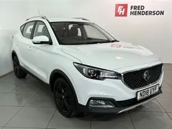 White Used 2018 MG ZS Exclusive Sedan | £9,495 (Fair price)