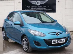 Blue Used 2013 Mazda 2 Hatchback | £2,999 (Fair price)