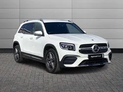 Polar white Used 2021 Mercedes GLB220 AMG Line Premium SUV | £30,750 (Fair price)