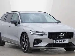 Silver Used 2025 Volvo V60 Ultra Estate | £39,950