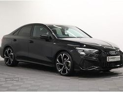 Black Used 2022 Audi A3 S-Line Sedan | £22,995 (A bit pricey)