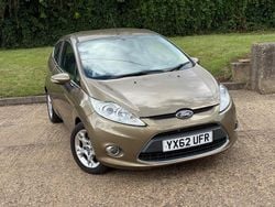 Brown Used 2012 Ford Fiesta Zetec Hatchback | £2,495 (Good price)
