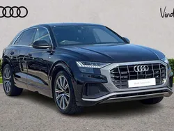 Black Used 2021 Audi Q8 S-Line SUV | £38,900 (Good price)