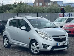 Silver Used 2011 Chevrolet Spark LT Hatchback | £1,299 (Good price)