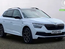 White Used 2022 Skoda Kamiq Monte Carlo SUV | £17,999 (Fair price)