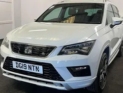 White Used 2019 Seat Ateca FR Sport SUV | £13,250 (Fair price)