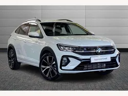 Pure white Used 2025 VW Taigo R-line SUV | £25,988 (A bit pricey)