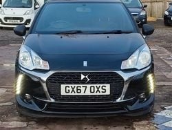 Black Used 2017 DS Automobiles DS3 Connected Chic Hatchback | £4,499 (Fair price)