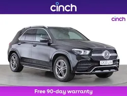 Black Used 2020 Mercedes GLE300 AMG line SUV | £34,779 (Fair price)