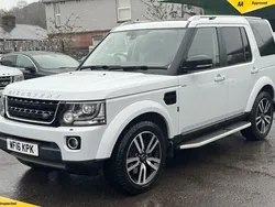 White Used 2016 Land Rover Discovery 4 Landmark SUV | £26,995