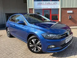 Blue Used 2021 VW Polo Match Hatchback | £13,490 (Fair price)