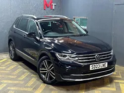 Black Used 2023 VW Tiguan Elegance SUV | £19,990