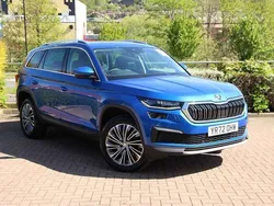 Blue Used 2022 Skoda Kodiaq SE L Executive SUV | £28,490 (Fair price)