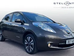 Brown Used 2016 Nissan Leaf Tekna Hatchback | £6,391 (A bit pricey)
