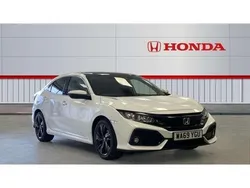 White Used 2019 Honda Civic EX Hatchback | £16,500 (Fair price)