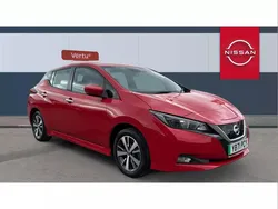 Red Used 2021 Nissan Leaf Acenta Hatchback | £8,134 (Super price)