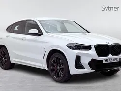 White Used 2022 BMW X4 M Sport SUV | £38,000 (Fair price)