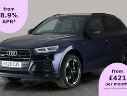 Blue Used 2020 Audi Q5 Black Edition SUV | £27,379 (Fair price)