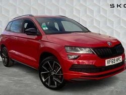 Red Used 2019 Skoda Karoq SportLine SUV | £19,400 (A bit pricey)