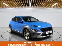 Blue Used 2021 Hyundai Kona Ultimate SUV | £15,949 (A bit pricey)