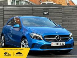 Blue Used 2016 Mercedes A200 Premium Hatchback | £7,699 (Fair price)