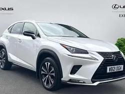 White Used 2021 Lexus NX300h SUV | £24,490 (Fair price)