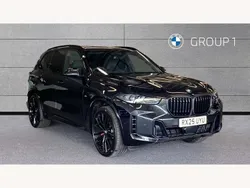 Black New 2025 BMW X5 M Sport SUV | £84,950