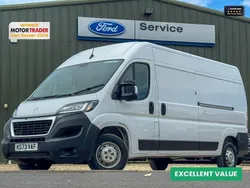 White Used 2023 Peugeot Boxer Premium Van | £18,894 (Fair price)