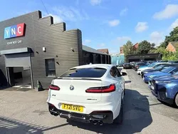 White Used 2021 BMW X4 M Sport SUV | £31,991 (Fair price)
