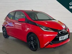 Red Used 2018 Toyota Aygo X-play Hatchback | £6,184 (Good price)