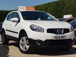 White Used 2012 Nissan Qashqai Acenta SUV | £6,495 (Expensive)