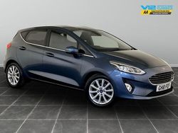 Blue Used 2018 Ford Fiesta Titanium Hatchback | £4,995 (Good price)